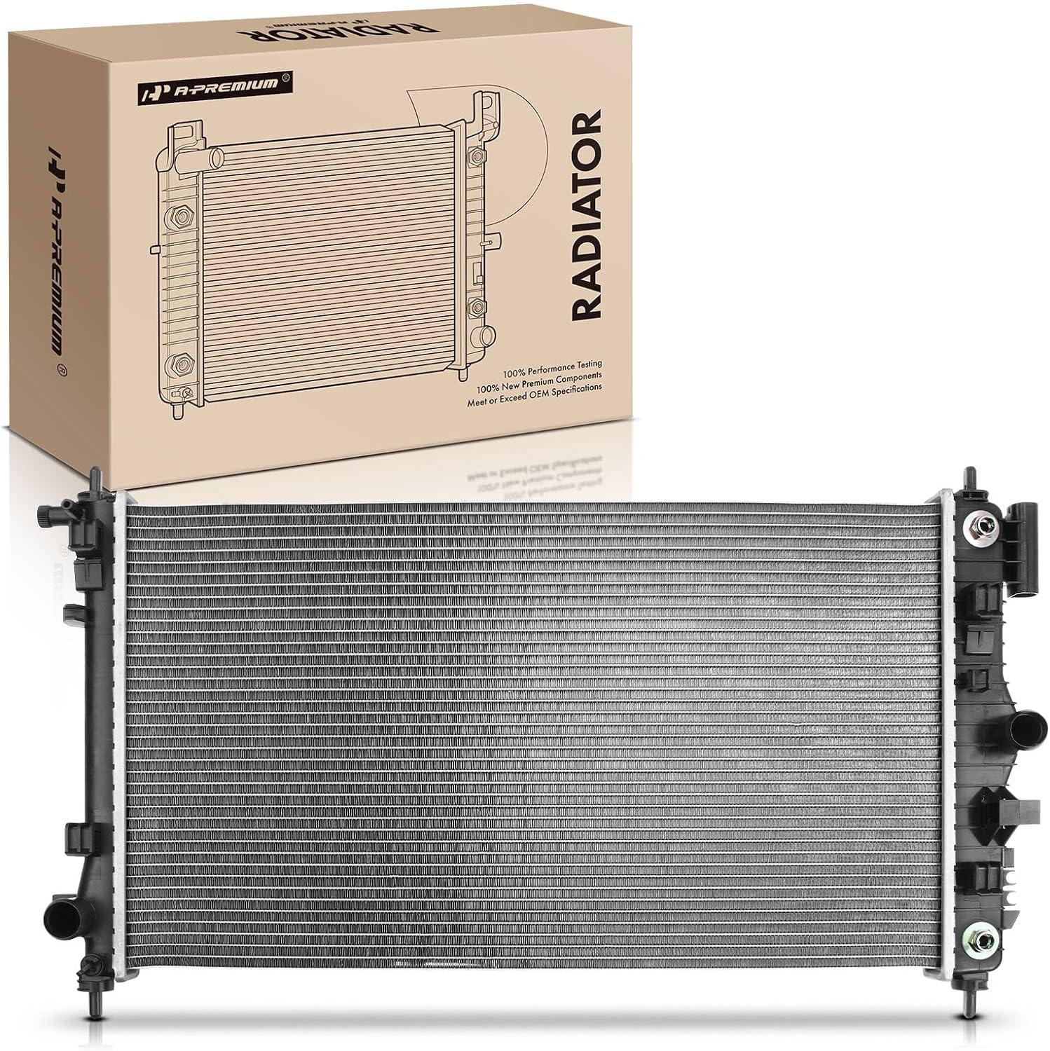 A-Premium Engine Coolant Radiator Assembly with Transmission Oil Cooler ...