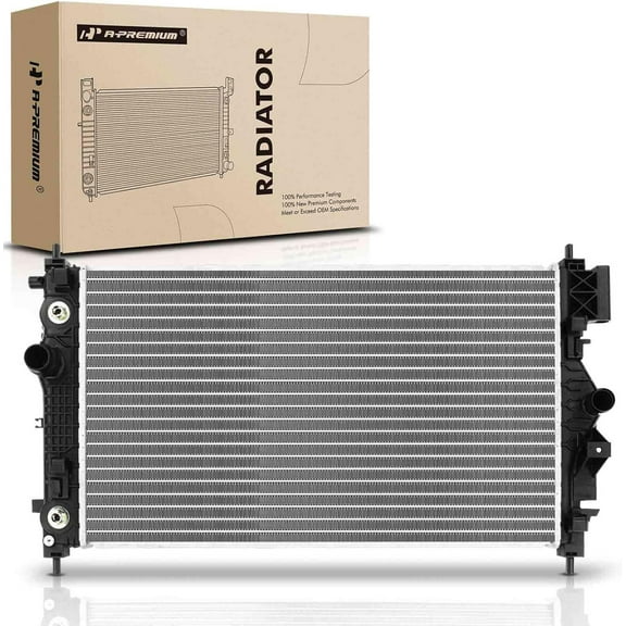 A-Premium Engine Coolant Radiator Assembly with Transmission Oil Cooler Compatible with Chevrolet Cruze 2014-2015, Cruze Limited 2016 & Buick Cascada 2016-2019, 1.4L 1.6L 1.8L, Automatic Transmission
