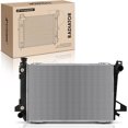 thumbnail image 1 of A-Premium Engine Coolant Radiator Assembly with Transmission Oil Cooler Compatible with Ford F-150 1985-1996, F-250 1985-1997, F-350 1993-1997, Bronco, Auto Trans, Replace# E5TH8005AAB, E5TH8005LA, 1 of 8