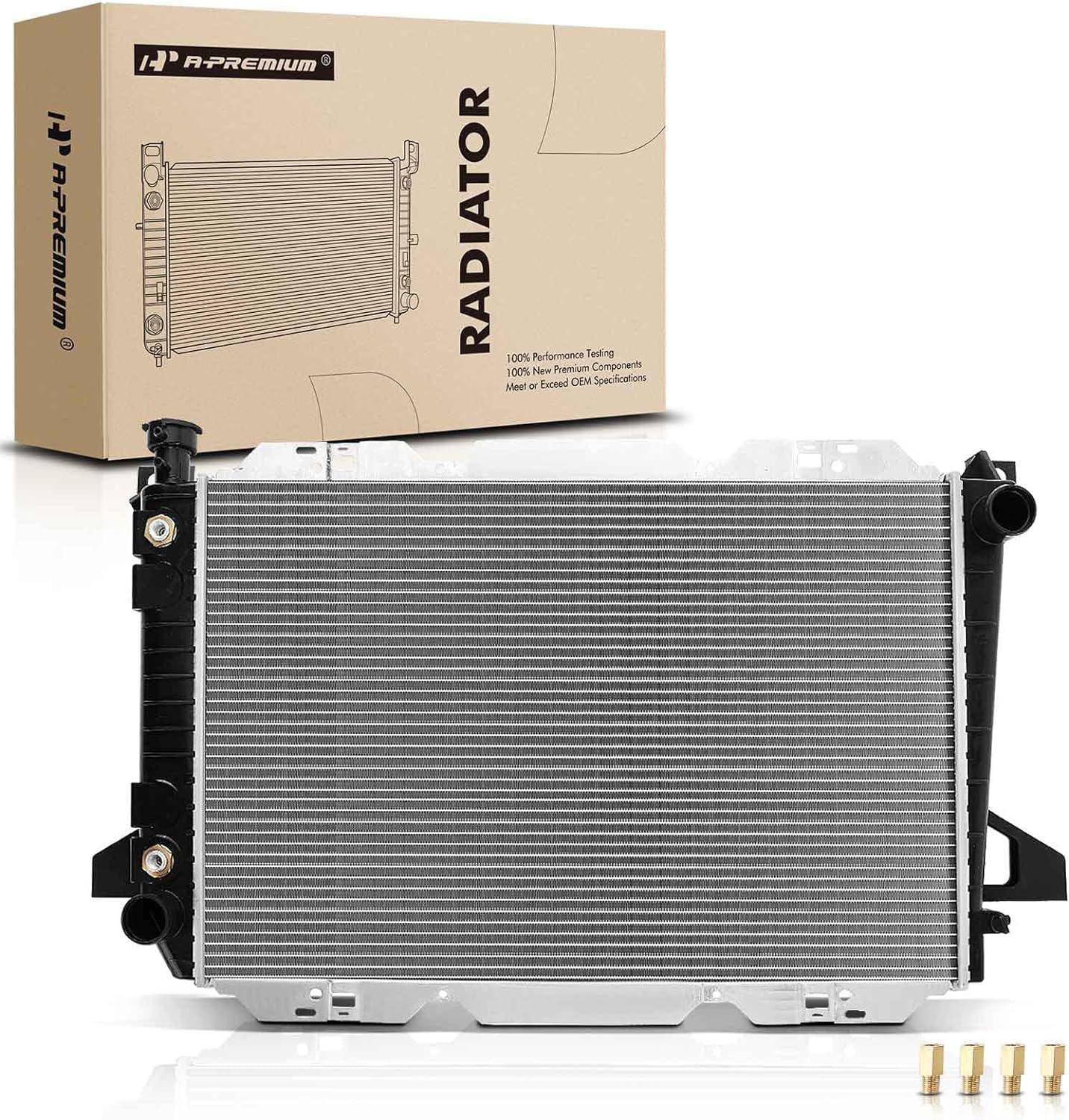 801 Ford Radiator Replacement A-Premium Engine Coolant Radiator Assembly with Transmission Oil Cooler ...