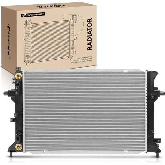A-Premium Engine Coolant Radiator Assembly with Transmission Oil Cooler Compatible with Hyundai Kona Electric 2019-2023 & Kia Niro EV 2019-2022, Replace# 25310K4010