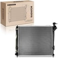 thumbnail image 1 of A-Premium Engine Coolant Radiator Assembly with Transmission Oil Cooler Compatible with Hyundai Santa Fe Sport 2013-2018 2.0L, Automatic Transmission, Replace# 25310-2B950, 25310-2B970, 1 of 8