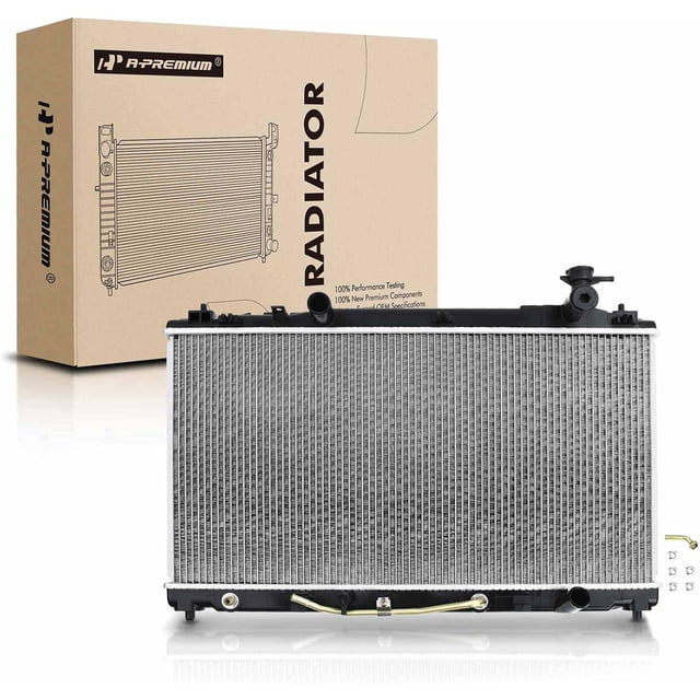 Vanza Radiator A-Premium Engine Coolant Radiator Assembly with Transmission Oil Cooler ...