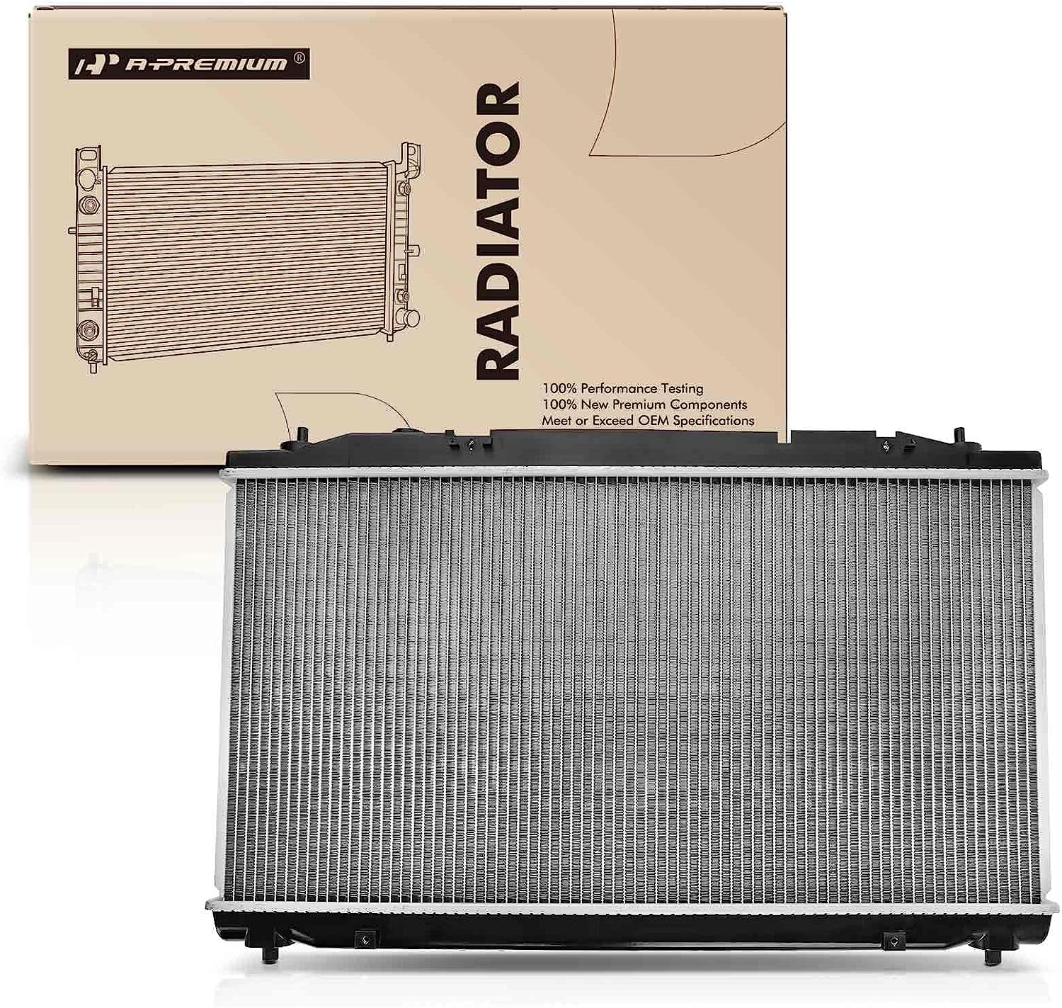 APremium Engine Coolant Radiator Assembly w/Transmission Oil Cooler