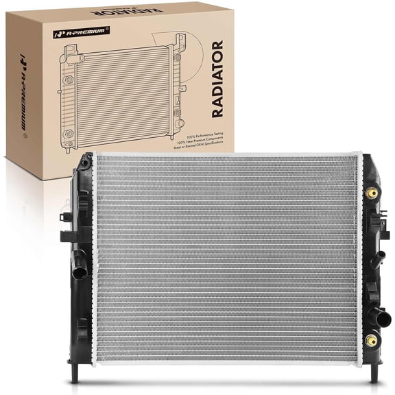 A-Premium Engine Coolant Radiator Assembly with Transmission Oil Cooler Compatible with Mazda MX-5 Miata 2006-2015