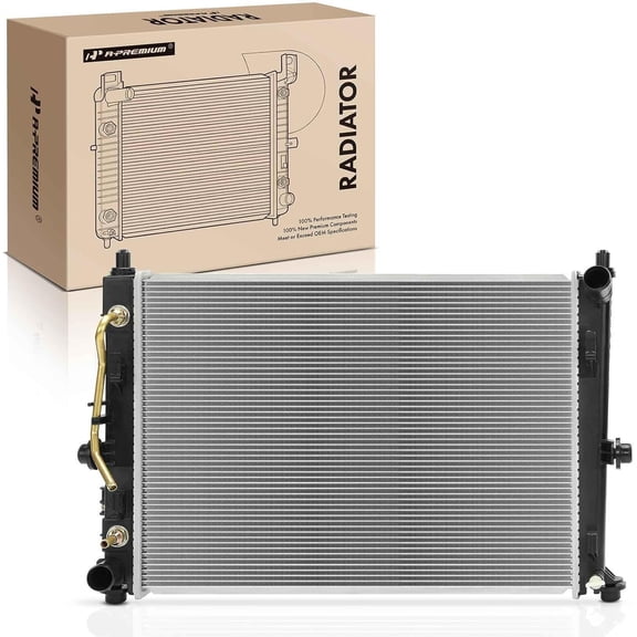 A-Premium Engine Coolant Radiator Assembly with Transmission Oil Cooler Compatible with Mazda MX-5 Miata 2016-2023, 2.0L, Replace# P51P15200