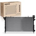 thumbnail image 1 of A-Premium Engine Coolant Radiator Compatible with Chrysler Voyager 2001-2003 3.3L, Town & Country 2001-2004 3.3L 3.8L & Dodge Caravan 2001-2004 3.3L, Grand Caravan 2001-2004, Replace# 4809225AG, 1 of 8