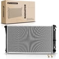 thumbnail image 1 of A-Premium Engine Coolant Radiator with Transmission Oil Cooler Compatible with Buick Electra, LeSabre, Park Avenue & Oldsmobile 98 & Pontiac, V6 3.8L, Automatic Trans, Replace# 52450284, 52450285, 1 of 8
