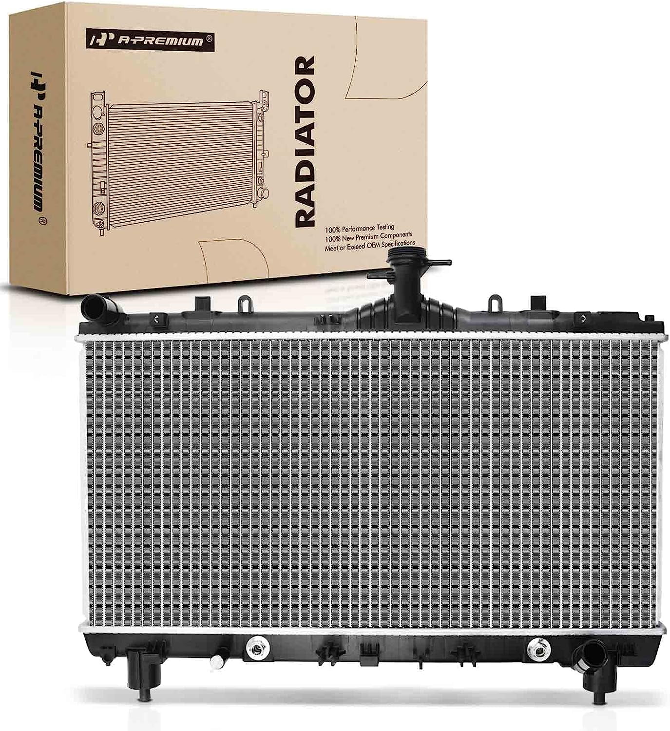 A Premium Engine Coolant Radiator With Transmission Oil Cooler Compatible With Chevrolet Chevy A Premium Engine Coolant Radiator With Transmission Oil Cooler Compatible With Chevrolet Chevy
