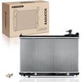 thumbnail image 1 of A-Premium Engine Coolant Radiator with Transmission Oil Cooler Compatible with Infiniti G35 2003-2004 V6 3.5L, Automatic Trans. Replace# 8012455, 21460AQ8, 1 of 8