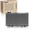 thumbnail image 1 of A-Premium Engine Coolant Radiator with Transmission Oil Cooler Compatible with Lexus GS300 1998-2005 L6 3.0L, GS400 1998-2000 V8 4.0L, Automatic Trans. Replace# 1640046570, 1 of 8