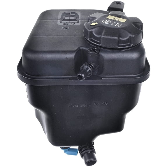 A-Premium Engine Coolant Reservoir Tank with Cap Compatible with BMW E90 E92 E93 335i xDrive 2009-2013 E84 X1 2012 L6 3.0L Front