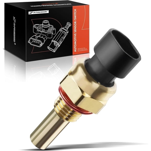 A-Premium Engine Coolant Temperature Sensor 15326388 Compatible with Cadillac CTS Escalade Chevrolet Malibu Silverado 1500 2500 Tahoe GMC Sierra 15002500 3500 Yukon