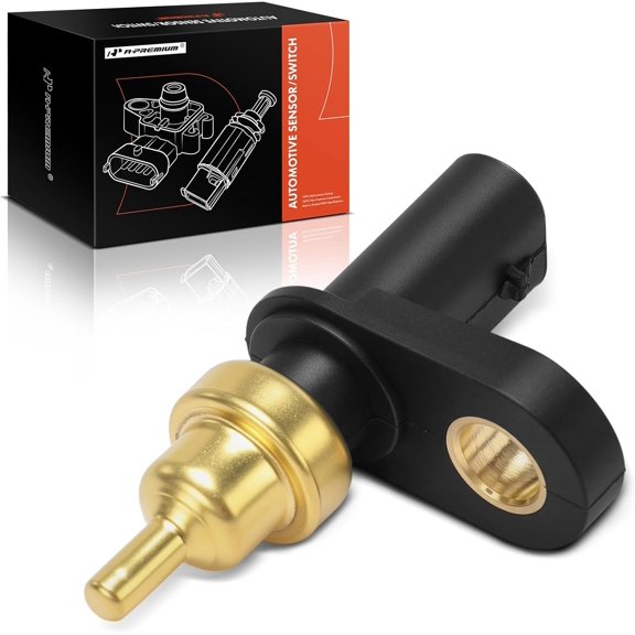 A-Premium Engine Coolant Temperature Sensor [2 Pins] Compatible with Audi Q7, Q8, A6 allroad, A6 Quattro, A7 Sportback, A8 Quattro, RS5, RS5 Sportback, RS7 Sportback, S4, S5, S6, S8, SQ5, SQ7, SQ8