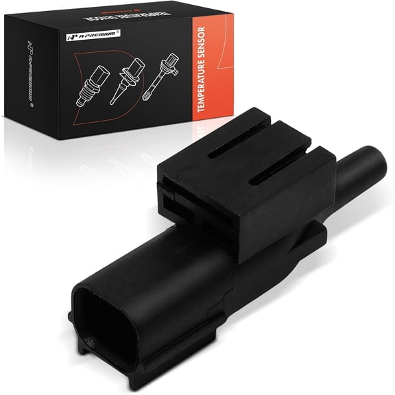 A-Premium Engine Coolant Temperature Sensor [2 Pins] Compatible with Honda & Acura, fits Civic 2014-2015, Accord 2013-2017, Pilot HR-V 2016-2022, Odyssey, Fit, Crosstour, MDX, ILX, RDX, RLX, TLX