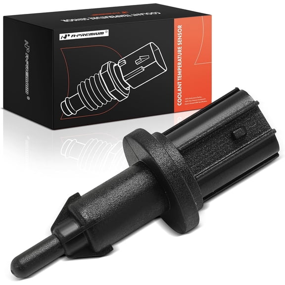 A-Premium Engine Coolant Temperature Sensor [2 Pins] Compatible with Honda CR-V 2002-2006, Civic 2001-2005, Accord 2003-2004, Fit 2007-2008, Element 2003-2006, S2000 2006-2009 & Acura MDX, TSX, RSX