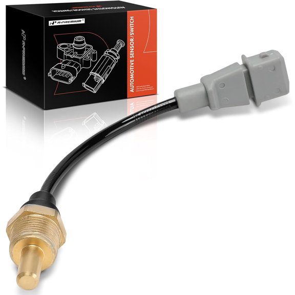 A-Premium Engine Coolant Temperature Sensor [2 Pins] Compatible with Hyundai Elantra 2007-2012, Tucson 2005-2009, Tiburon 2006-2008 & Kia Soul 2010-2011, Spectra 2007-2009 2.0L, Sportage 2006-2010
