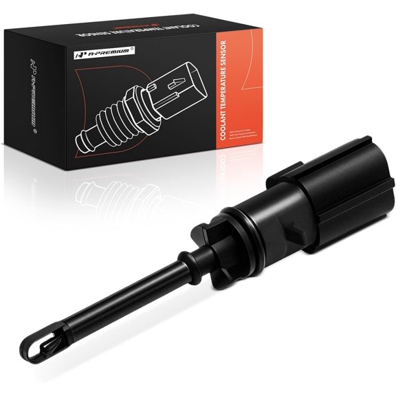 A-Premium Engine Coolant Temperature Sensor [2 Pins] Compatible with Ram & Jeep & Dodge & Chrysler & Fiat, fits 1500, 2500, 3500, Grand Cherokee, Wrangler, Charger, Challenger, Durango, 300 & More