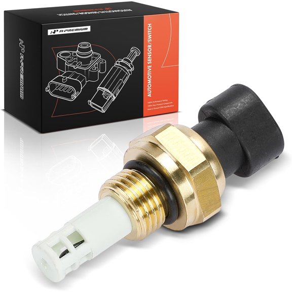 A-Premium Engine Coolant Temperature Sensor [2 Pins] Compatible with Cummins L10 M11 ISM N14 Engines