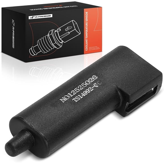 A-Premium Engine Coolant Temperature Sensor [2 Pins] Compatible with Ford Transit-150 Transit-250 Transit-350 2015-2023, Transit-350 HD 2015-2023