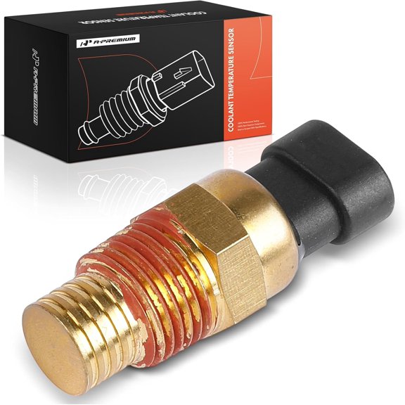 A-Premium Engine Coolant Temperature Sensor [3 Pins] Compatible with Cummins NT855 K19 Engine
