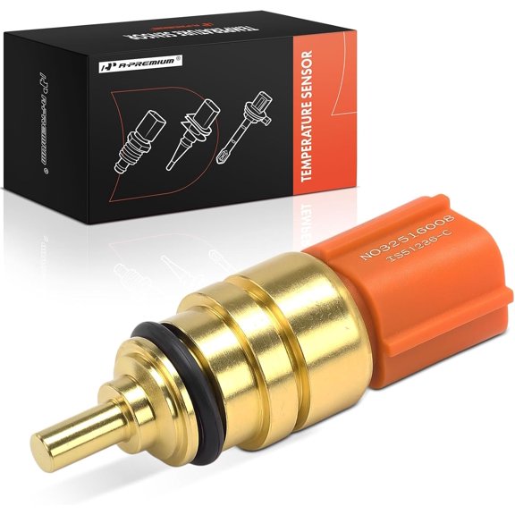 A-Premium Engine Coolant Temperature Sensor [4 Pins] Compatible with Hyundai & Kia Models - Sonata, Santa Fe, Tucson, Genesis, Veloster N, Azera, Optima, Sorento, Forte, Sportage, Sedona, Cadenza