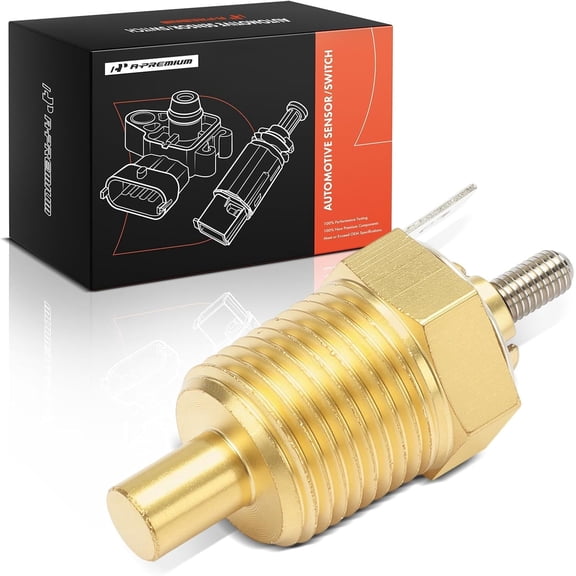 A-Premium Engine Coolant Temperature Sensor Compatible with Kenworth Peterbilt 379 389 359