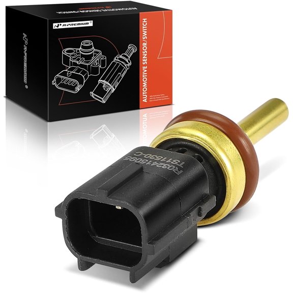 A-Premium Engine Coolant Temperature Sensor Compatible with Volvo XC60 2010-2016 XC90 2007-2014 S60 2011-2016 XC70 S80 C70 V60 C30 S40 V50 V70