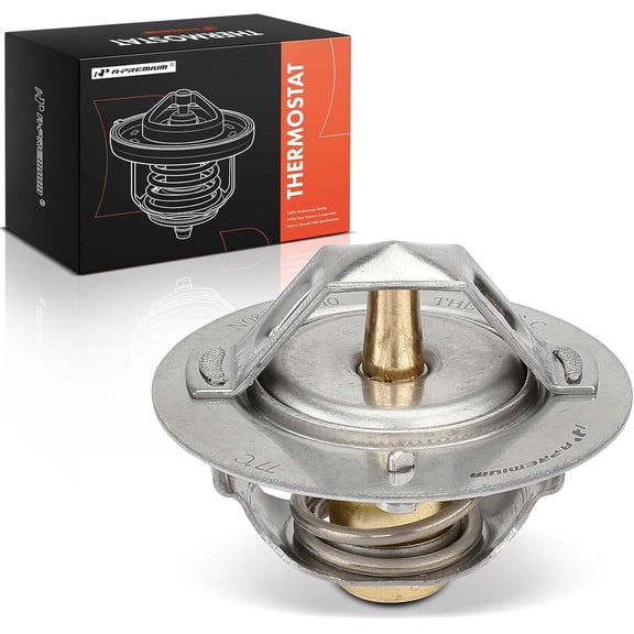 A-Premium Engine Coolant Thermostat Compatible with Subaru Outback 00-13 15-17 19, Forester 98-13, Impreza 93-14, Legacy 90-13 15-19, Tribeca 08-13, Baja 03-06, B9 Tribeca 06-07, SVX, WRX, WRX STI
