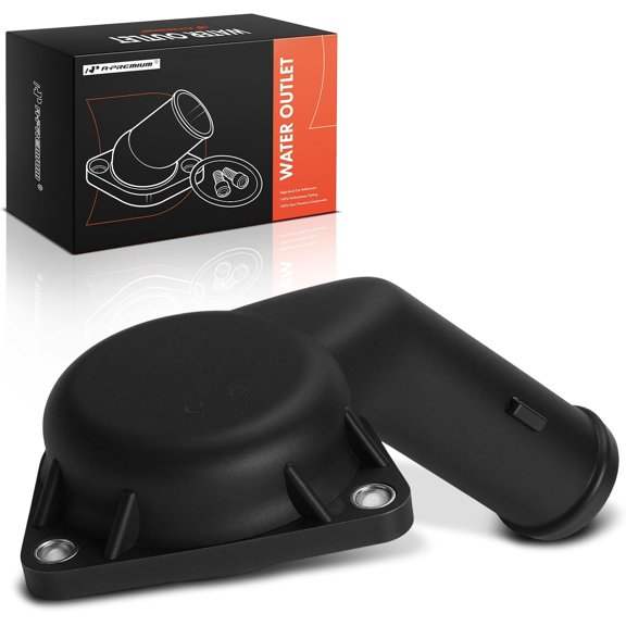 A-Premium Engine Coolant Water Inlet Compatible with Volkswagen Eos 2007-2011, GTI 2007-2009, Golf City 2007-2009, R32 2004/2008