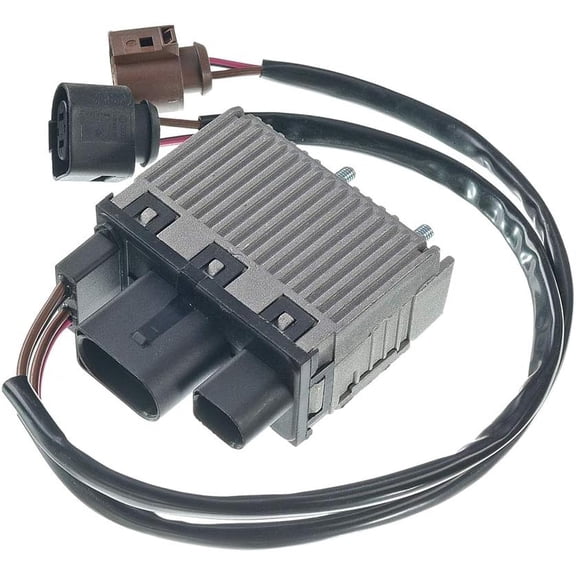 A-Premium Engine Cooling Fan Control Module Compatible with Audi A4 A4 Quattro 1999-2001 A6 Quattro 2000-2004 Allroad Quattro 2001-2005