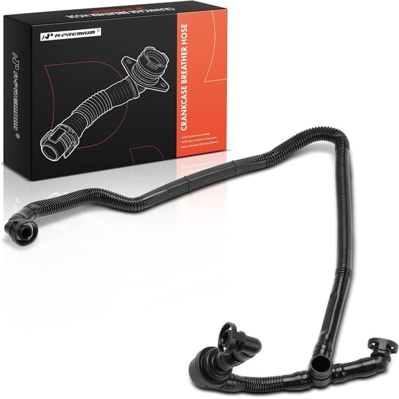 A-Premium Engine Crankcase Breather Hose Compatible with Volkswagen Passat 1998-2001 & Audi A4 1997-2001, A4 Quattro 1998-2001, A6 Quattro/A6 1998-2001, 2.8L