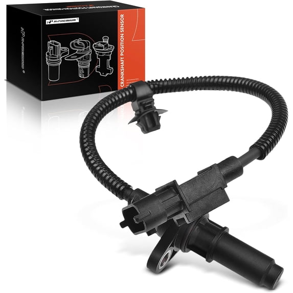 A-Premium Engine Crankshaft Position Sensor Compatible with Kia Rio 2012-2017 2020, Soul 2013-2015, with Start/Stop Feature, 3 Blade, Replace# 391802B020