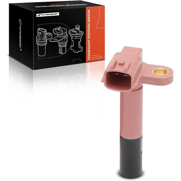 A-Premium Engine Crankshaft Position Sensor Compatible with Nissan Sentra 1998-2001, 200SX 1995-1998 & Infiniti G20 1994-1996/1999-2002, 2.0L, Replace# 237310J300