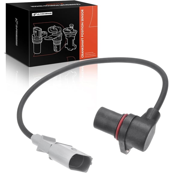 A-Premium Engine Crankshaft Position Sensor Compatible with Audi A3 TT Quattro 2006-2009 & Volkswagen CC Eos Golf Passat CC R32, Replace# 06A906433E