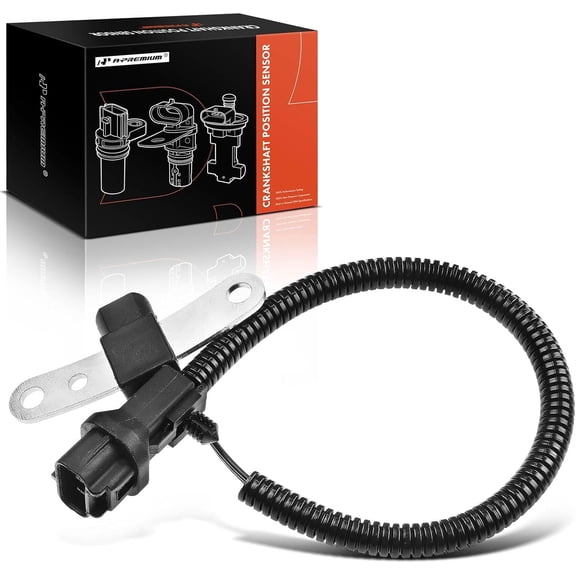 A-Premium Engine Crankshaft Position Sensor Compatible with Jeep Cherokee 1997 1998 1999 2000 2001 L6 4.0L, Replace# 56027866AB, 56027866AC