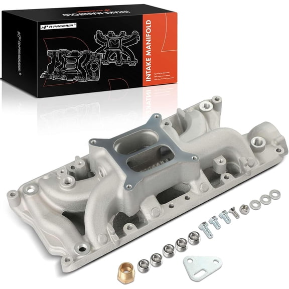 A-Premium Engine Dual Plane Intake Manifold Compatible with Ford Small Block Windsor, V8 4.3L 260 1962-1965 & 4.7L 289 1963-1969 & 5.0L 302 1968-2001
