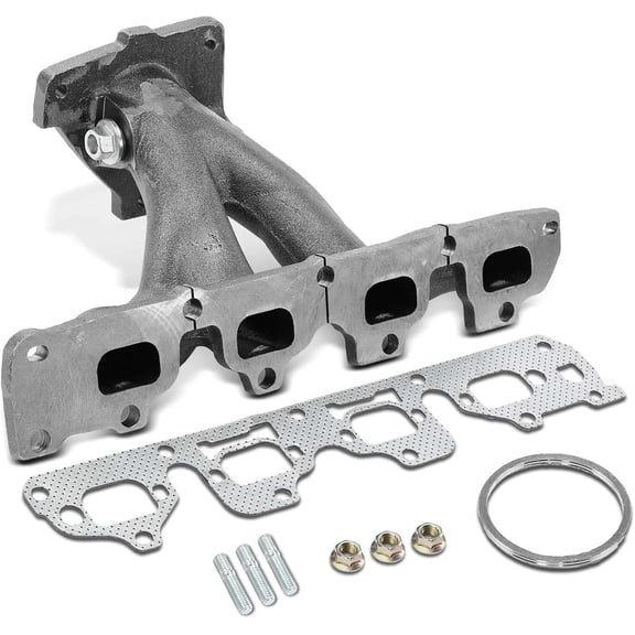 A-Premium Engine Exhaust Manifold Kit W/Gaskets Studs & Nuts [DOHC 4Cyl 2.2 2.4L]Compatible with Chevrolet Cobalt 2008-2010, HHR 2008-2011 & Pontiac G5 2008-2010 & Saturn Vue 2008-2010
