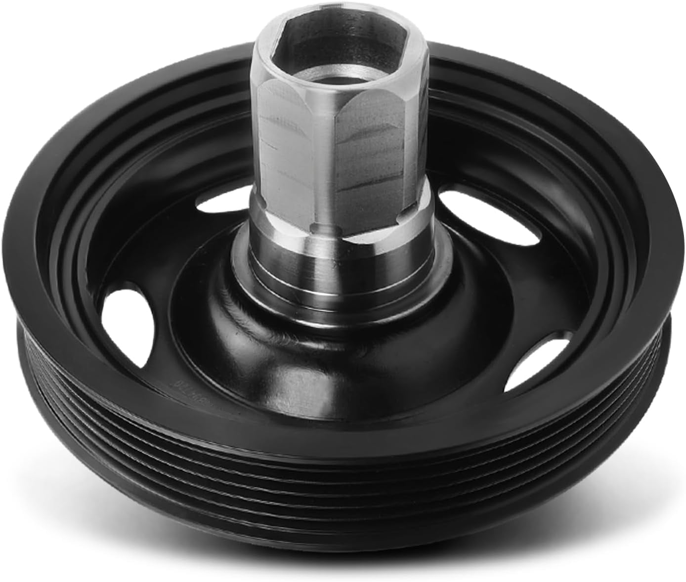 A-Premium Engine Harmonic Balancer Crankshaft Pulley Compatible with Chevrolet Sonic 2012-2017, Trax 2013-2019, Cruze 2011 & Buick Encore 2013-2016, L4 1.4L, Replace# 55571403