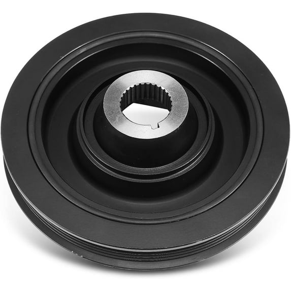 A-Premium Engine Harmonic Balancer Crankshaft Pulley Compatible with Honda Accord 1990-1993, Passport 1994-1996, Prelude 1992-1996, SOHC L4 2.2L 2.6L, DOHC L4 2.3L, for# 13810PT1003, 13810PT1004