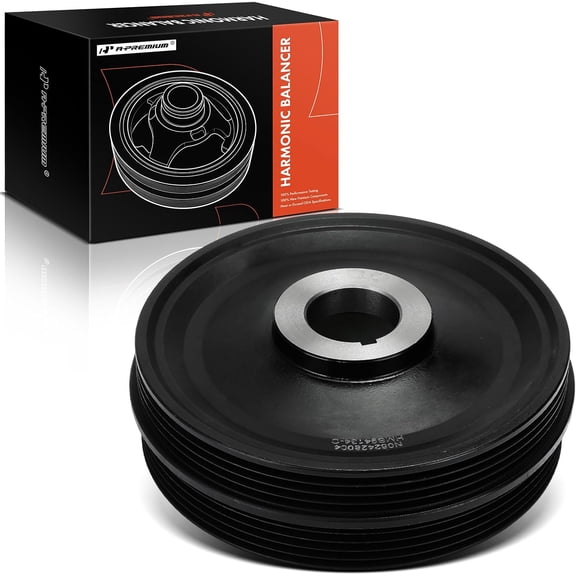 A-Premium Engine Harmonic Balancer Crankshaft Pulley Compatible with Mazda 626 1993-1995, MX-6 MX6 1993-1995 & Ford Probe 1993-1995, 2.0L