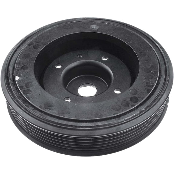 A-Premium Engine Harmonic Balancer Pulley - 1.8L 2.0L - Compatible with Volkswagen & Audi & Seat Cars - 05-20 - Jetta, Passat, Golf, Tiguan, Beetle, GTI, CC, Eos, Arteon, Atlas, A3, A4, A5, A6 & More