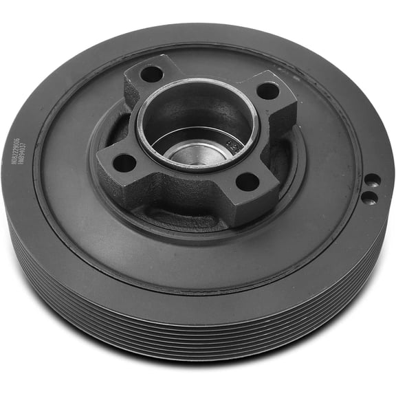 A-Premium Engine Harmonic Balancer Pulley Compatible with Chevrolet Blazer, Express 2500 3500, Tahoe, C1500 K1500 (Suburban), C3500HD & GMC Savana 2500 3500, Yukon, C2500 K2500 (Suburban), 6.2L 6.5L