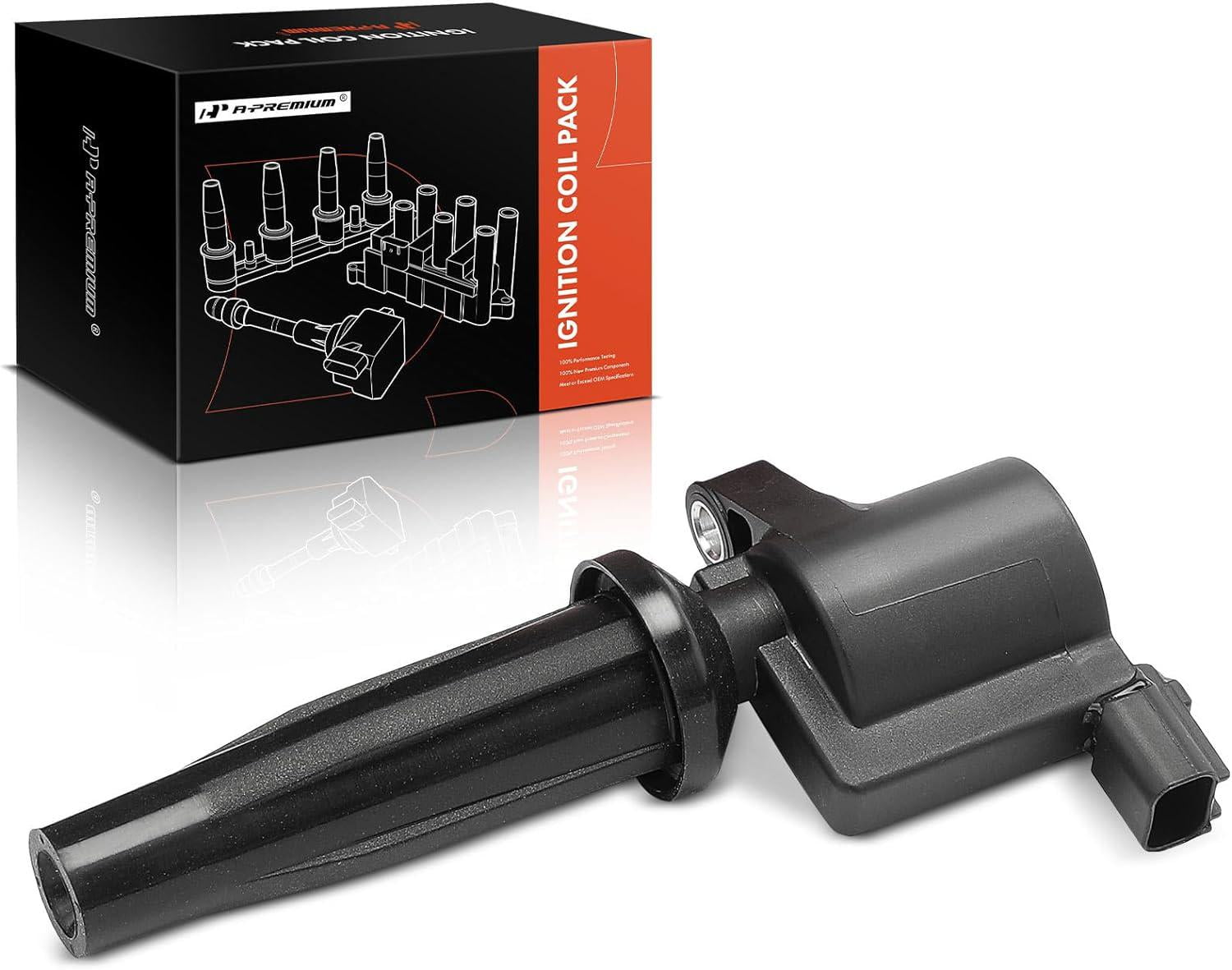 A-Premium Engine Ignition Coil Pack Compatible with Infiniti FX35 2003-2008, G35 2003-2007, M35 2006-2008 ＆ Nissan 350Z 2003-2006, V6 3.5L, 6-PC Set A-Premium Engine Ignition Coil Compatible with Ford Ranger 2013