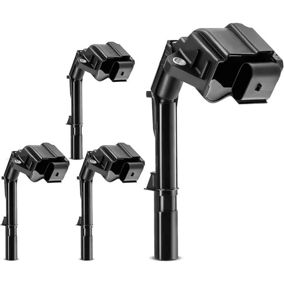 A-Premium Engine Ignition Coil Pack Compatible with Infiniti Q50, Q60 & Mercedes-Benz C300 C350E CLA250, E300, GLA250 GLC300, SLC300 SLK300, Metris & More, Replace# 2749060600, 4-PC Set