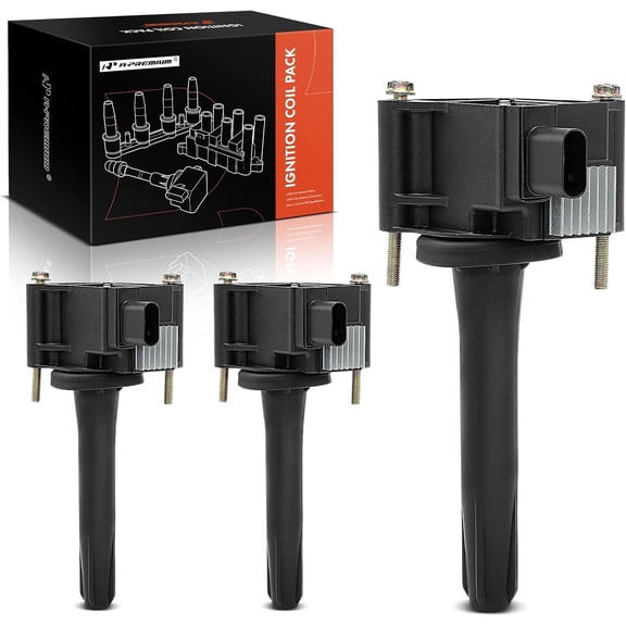 A-Premium Engine Ignition Coil Pack Compatible with Buick Encore GX 2020-2024 & Chevrolet Trailblazer 2021-2024, 1.3L, Set of 3