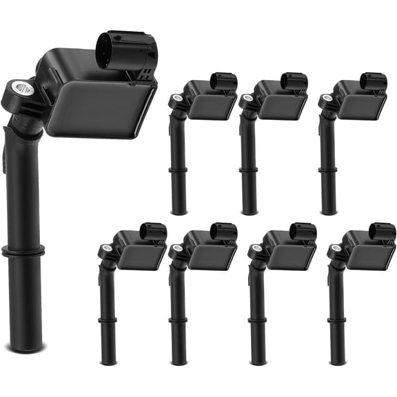 A-Premium Engine Ignition Coil Pack Compatible with Mercedes-Benz CL550 CL63 CLS63 G63 E63 AMG CLS550 E550 GL450 ML550 S550 SL500 SL550, 8-PC Set