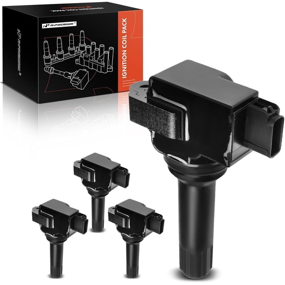 A-Premium Engine Ignition Coil Pack Compatible with Subaru Forester 2011-2012 Impereza 2012 H4 2.5L 4-PC Set