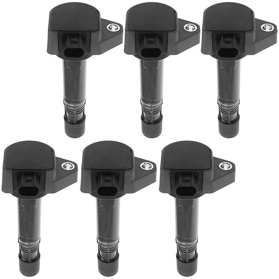 A-Premium Engine Ignition Coils Compatible with Honda Pilot 09-15 Ridgeline 09-14 Acura ZDX MDX 10-13 RDX 2013-2015 3.5L 3.7L 6-PC Set