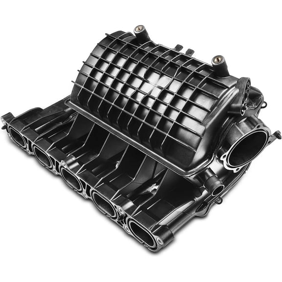 A-Premium Engine Intake Manifold Assembly [DOHC, 5Cyl 2.5L] Compatible with Volkswagen Jetta 2005-2014, Beetle 2006-2014, Golf 2010-2014, Passat 2012-2014, Rabbit 2006-2009